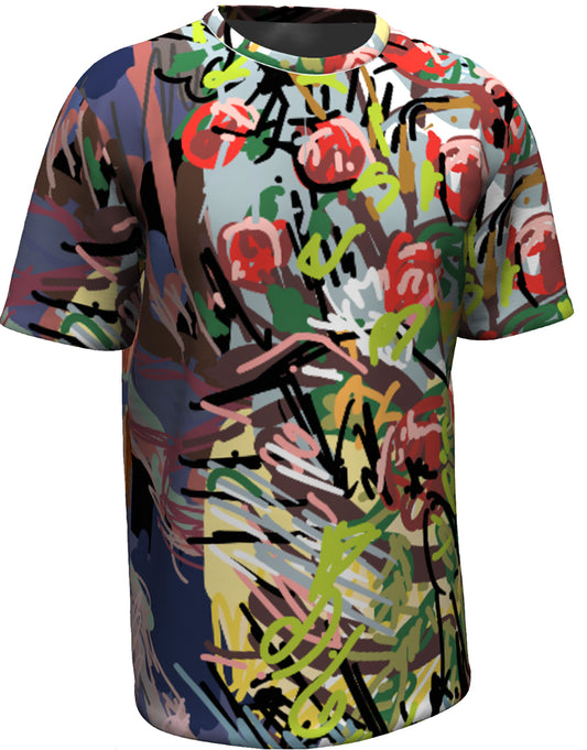 ART012025 ArtShirt Short sleeve T-shirt. The T-shirt design is from an drawing made in a museum