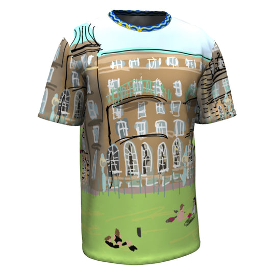 CIT142025 CityShirt The T-shirt design is drawn during the visit to the city of Cambridge