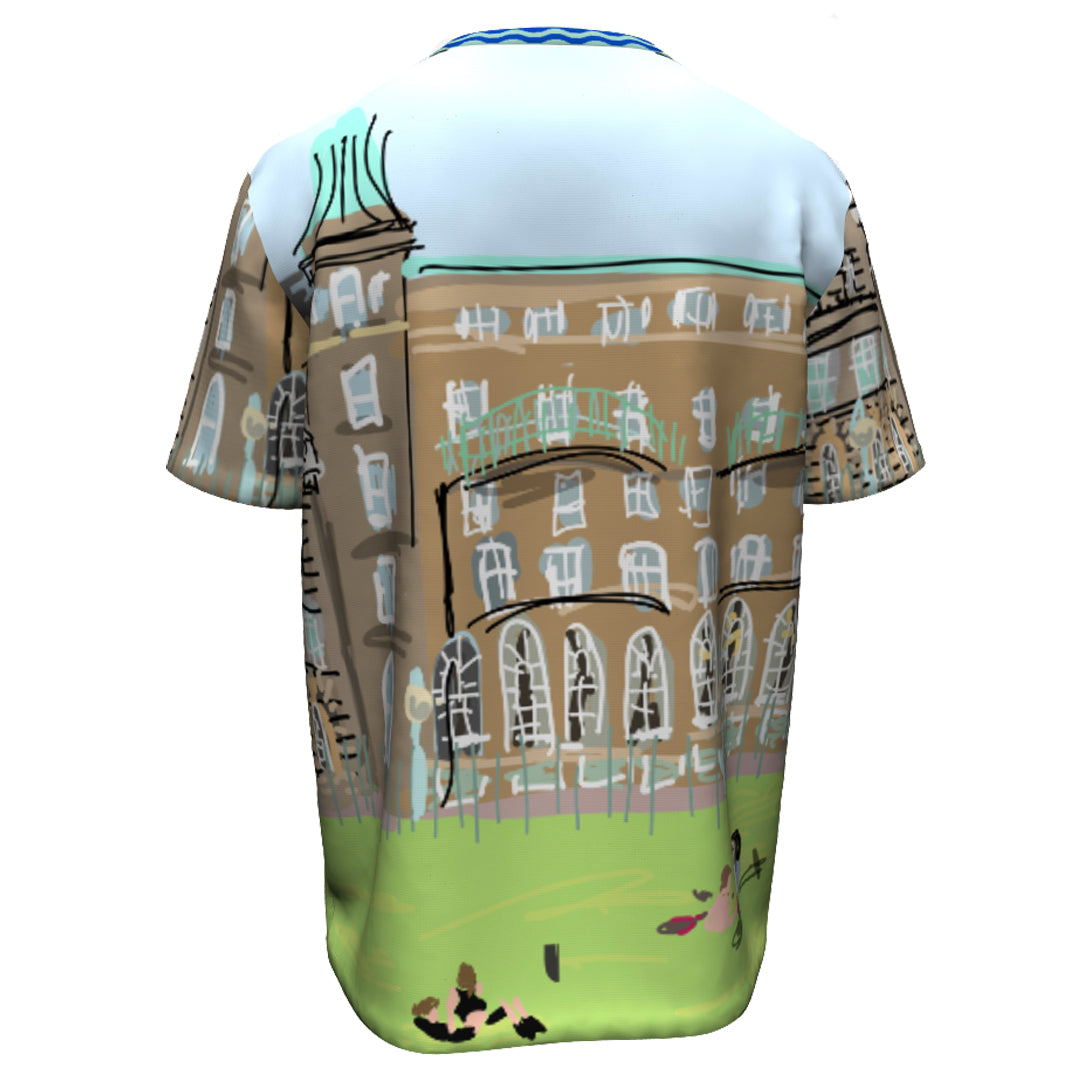 CIT142025 CityShirt The T-shirt design is drawn during the visit to the city of Cambridge