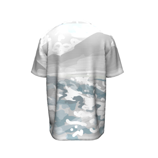 WAT012025 WaterShirt Short sleeve T-shirt. The T-shirt design is from an drawing made near the water.