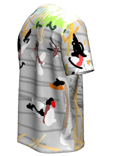 NAT012025 NatureShirt The t-shirt design is from a drawing drawed in nature
